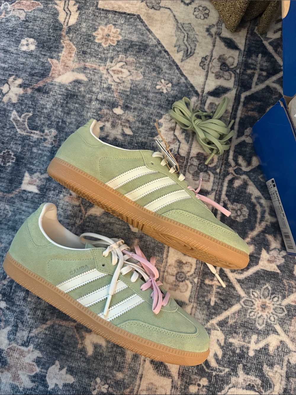 adidas MollyMae collab Samba OG in Matcha - Picture 2 of 3